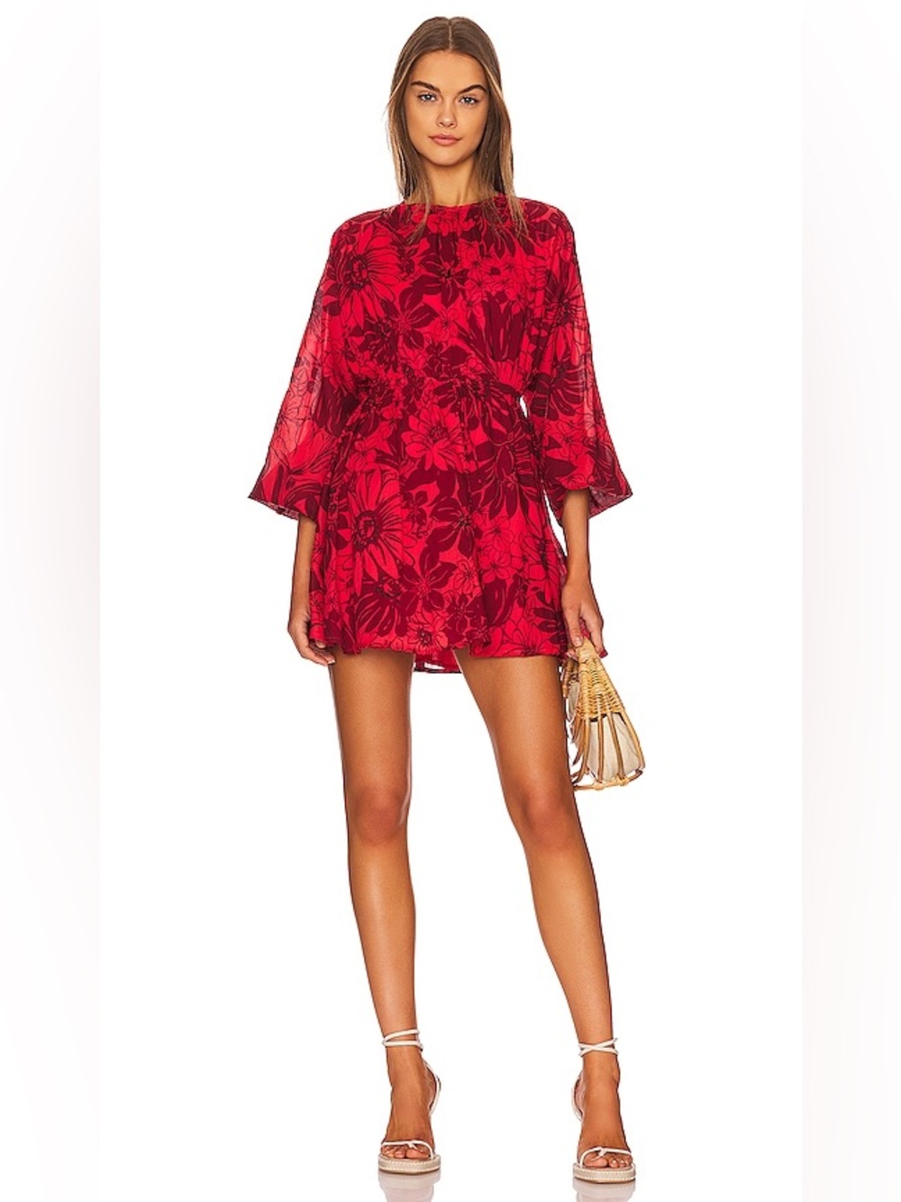 Faithfull the brand Syrma floral mini dress